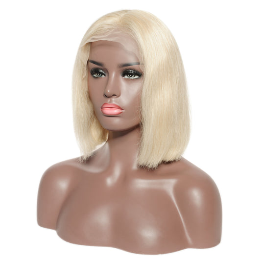 5x5 Blonde Bob Glueless Wig 613 Blonde Hair HD Lace Wig
