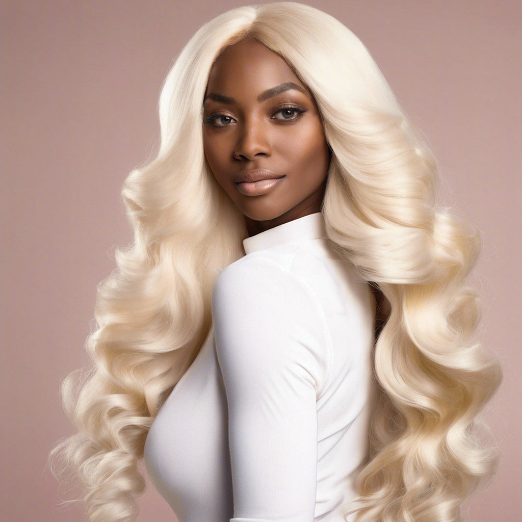 613 Blonde Body Wave 13x6 Front Lace Wig