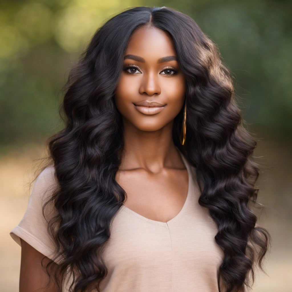 Loose Deep Wave 5x5 HD Lace Closure Wig