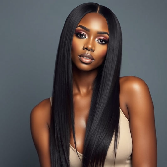 Straight 5x5 HD Lace Closure Wig