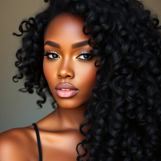 Curly 13x4 Front Lace Wig