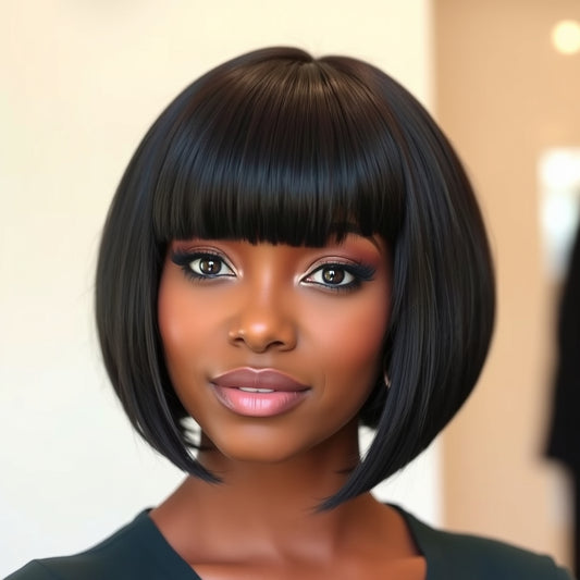 13x6 Straight Bob Lace Wig
