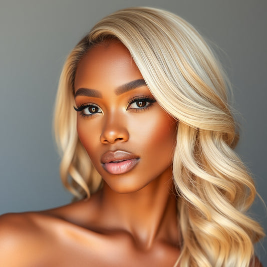 613 Blonde Body Wave Length HD Lace 13x4 Front Lace Wig