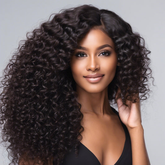 6*6 HD Closure Wig Water Wave Human Hair