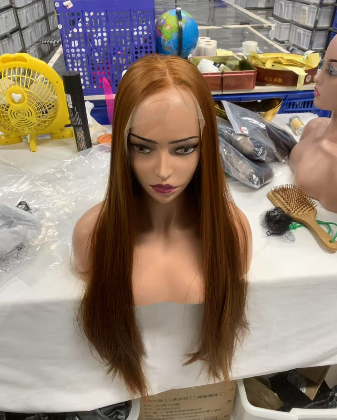 #27 Brown HD Lace Straight 13*6 Lace Wig