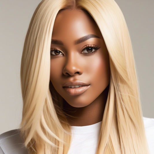 613 Blonde Straight HD Lace 13x6 Front Lace Wig