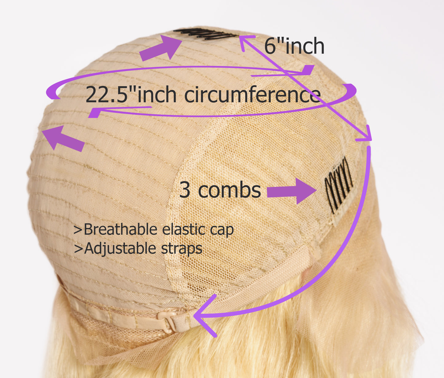 613 Blonde Straight HD Lace 13x6 Front Lace Wig