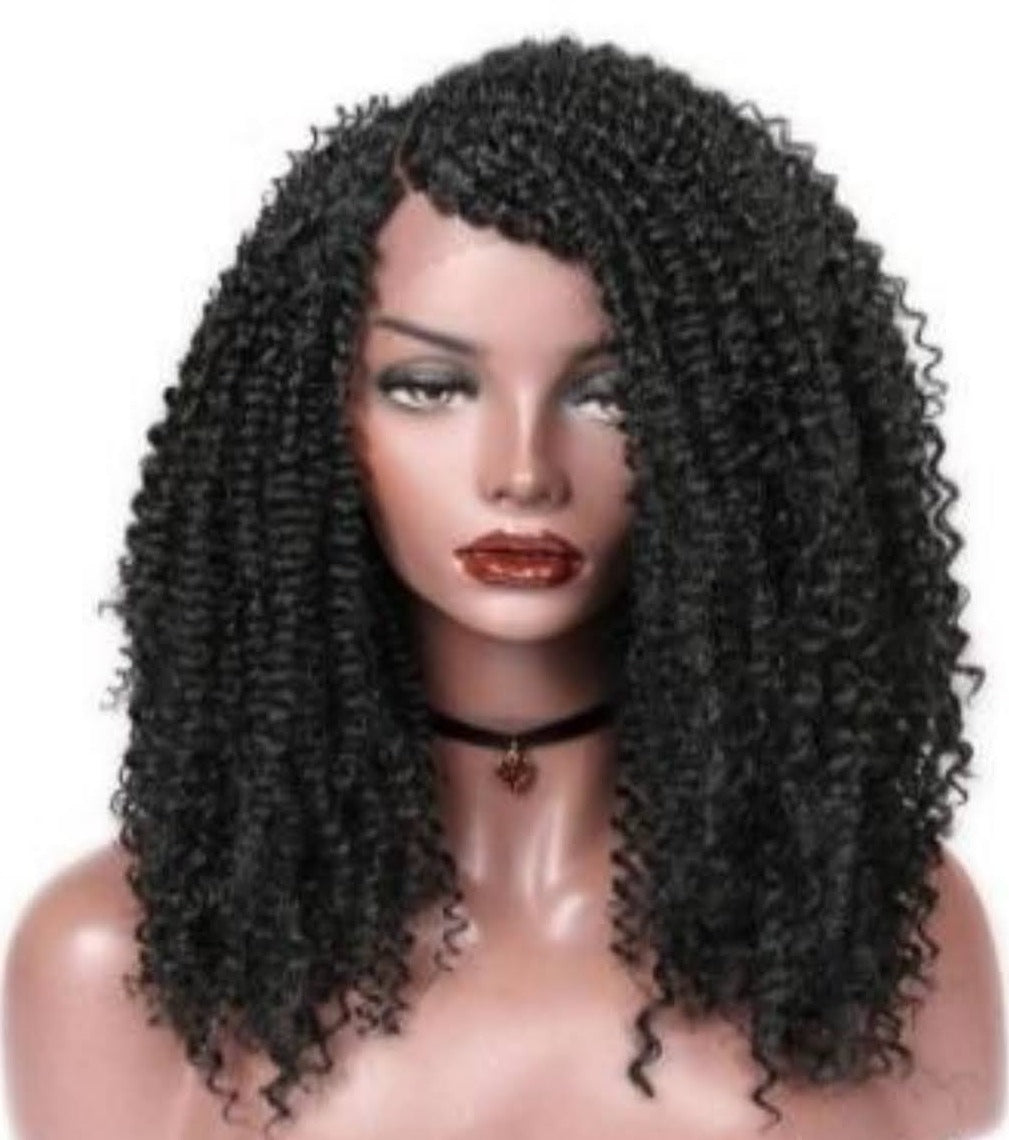 Curly Hair 13x6 Front Lace Wig