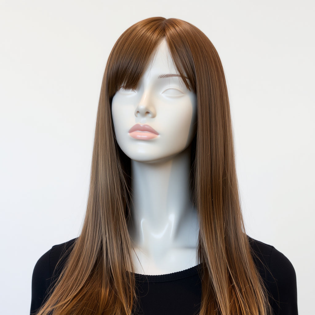 #27 Brown HD Lace Straight 13*6 Lace Wig