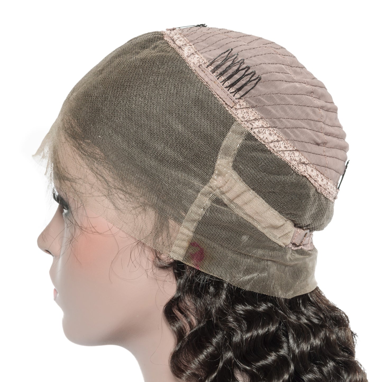 Loose Deep Wave 13x6 Transparent Front Lace Wig