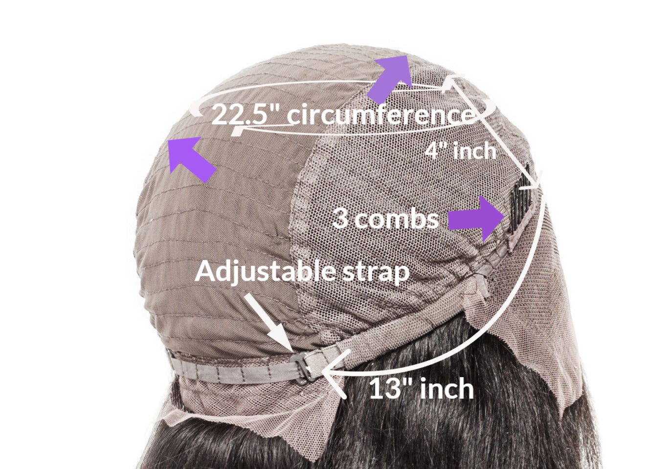 Kinky Straight 13x4 HD Lace Wig Front Lace Wig