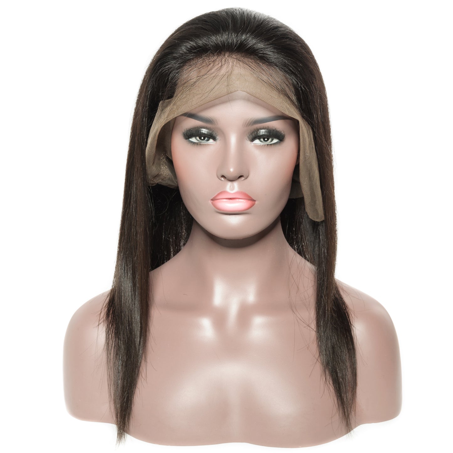 Straight Human Hair 13x4 Front Lace Wig